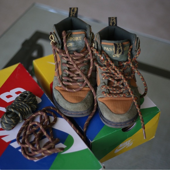 Nike SB High Pro Dunks Passport - SIZE 4.5/6 - Picture 5 of 9